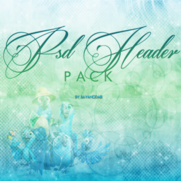 PSD Header Pack