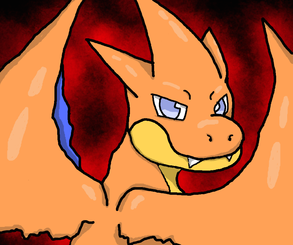 Mega Charizard Y by RiverRainStudio on DeviantArt