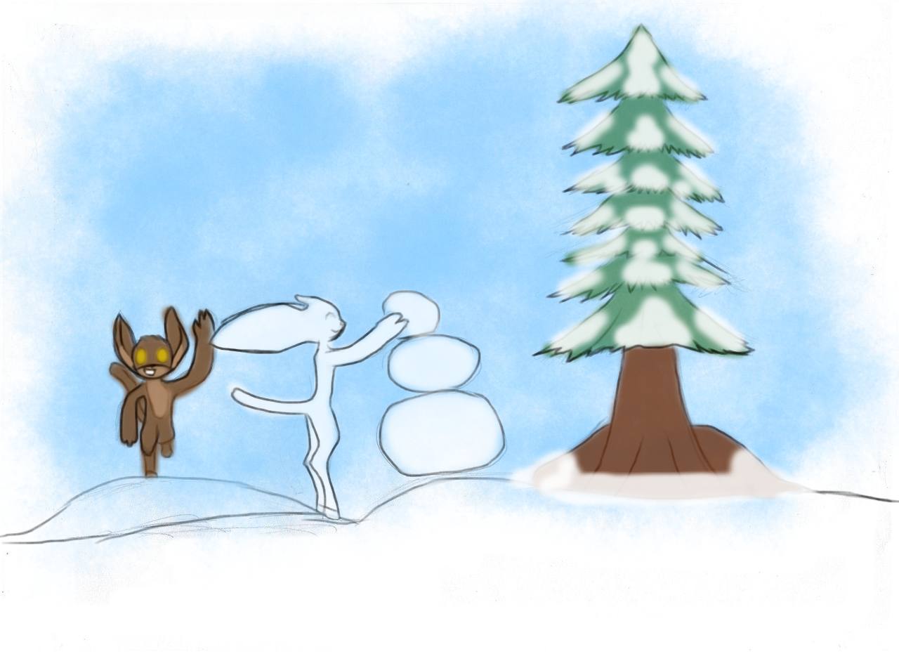 Snowman by USSSAMUEL on DeviantArt