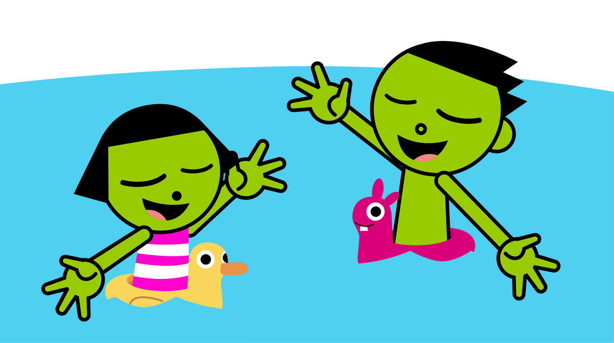 Pbs Kids Gif Singing In The Pool With Floaties By Luxoveggiedude9302 On Deviantart