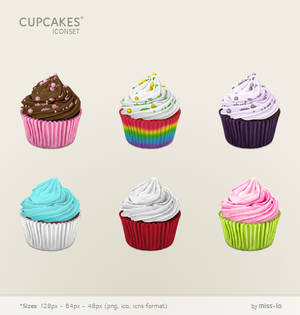 cupcakes iconset