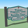 Womens Pregnancy Center Sign Mock-up