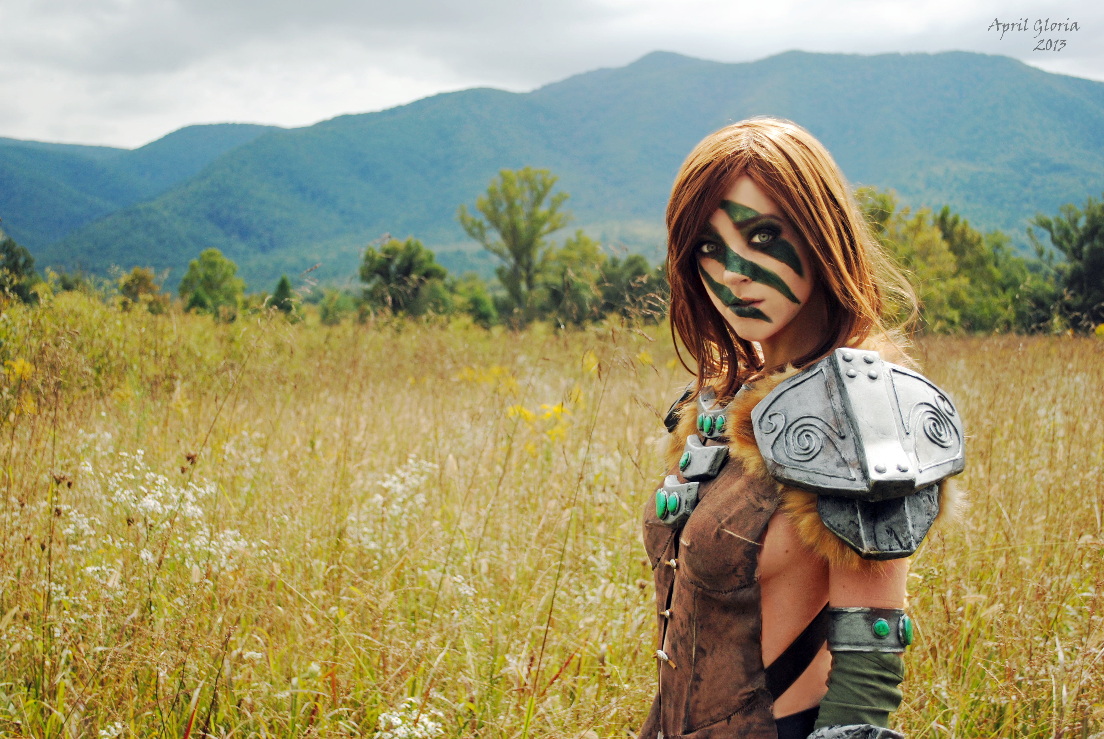 Aela the Huntress cosplay by April Gloria