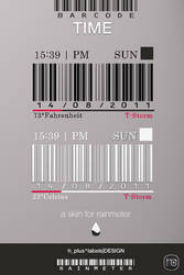 BarCode_TIME rainmeter