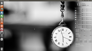 CAI Clock Conky for Ubuntu (1600x900)