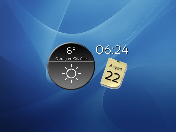 Circle Weather Widget