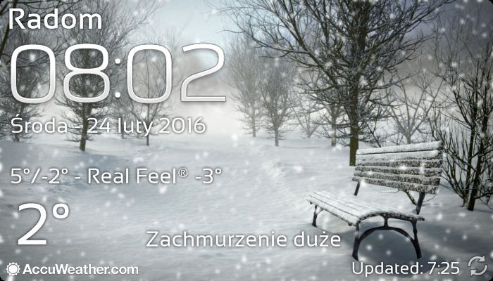 Real Sky Weather Widget and Clock ver 3 [UPDATED]