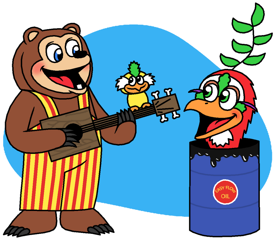 Billy Bob and Looney Bird by ItsAlex on DeviantArt