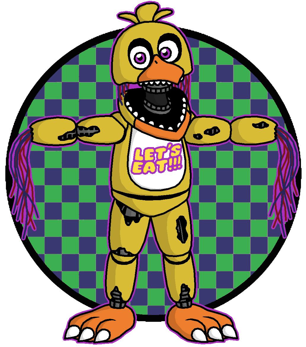 Withered Chica - Desenho de _old_chica_ - Gartic