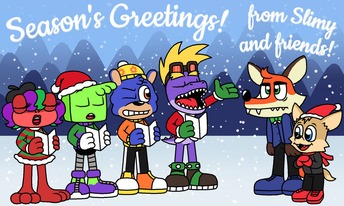 Caroling Out In The Snow by Its-Alex on DeviantArt