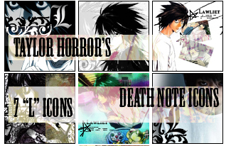Death Note Icons 'L'