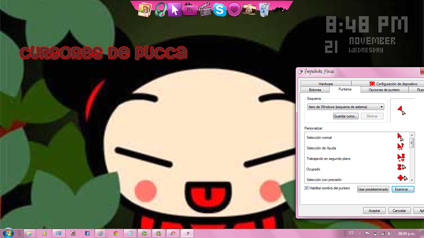 Cursores de Pucca