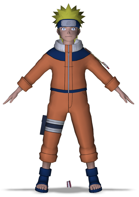 Naruto (Pre-Shippuden) 3D Model