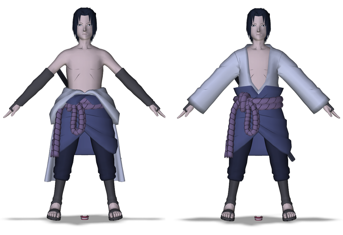 sasuke model kit