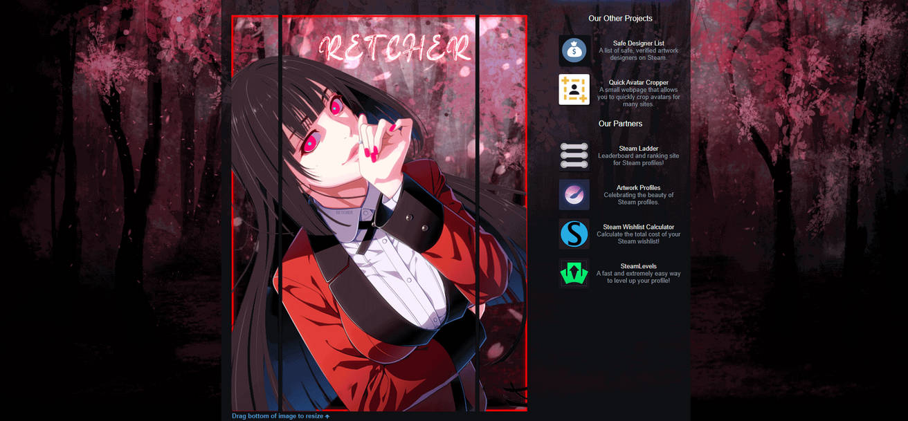 Steam Artwork Showcase Kakegurui Jabami Yumeko By Retcherz On