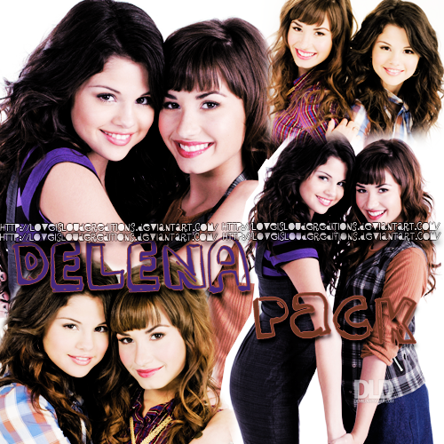 Delena Pack (Demi Lovato and Selena Gomez)