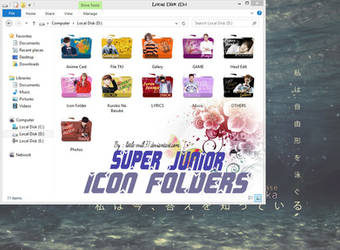 Super Junior Icon Folders! - New2015