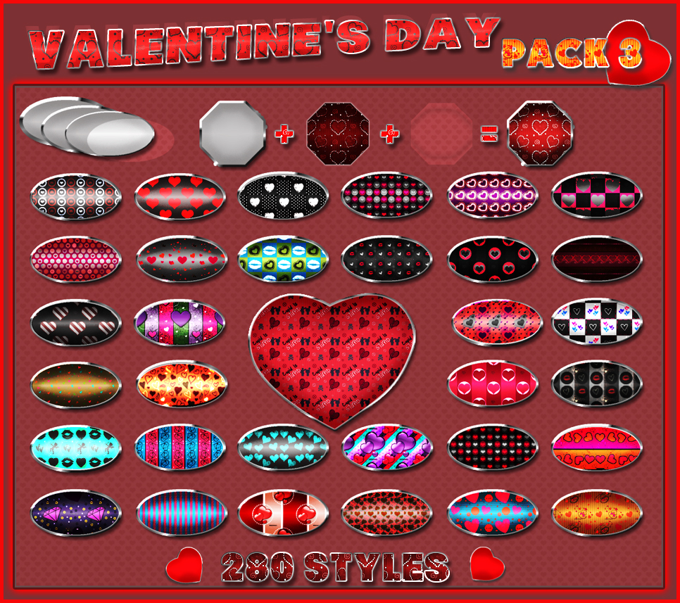 Valentine's Day    Styles Ps    Pack 3