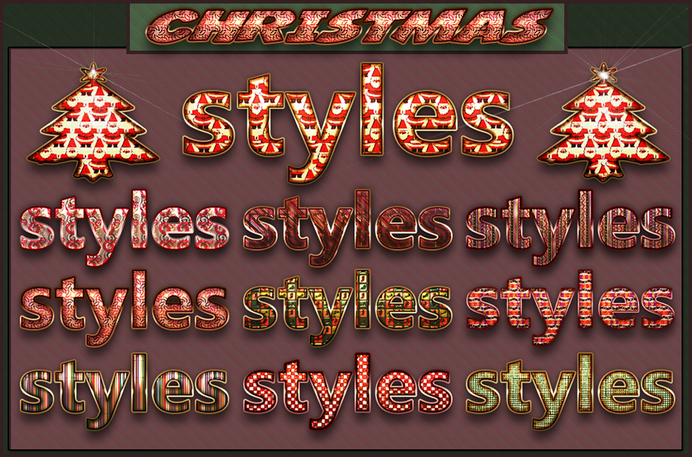 Styles  Christmas  Santa  