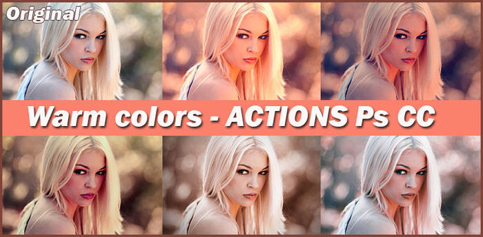 ACTIONS  Warm Colors