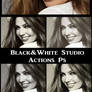 Black and White   Studio   Actions Ps
