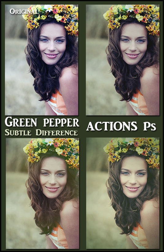 Green pepper  ACTIONS Ps