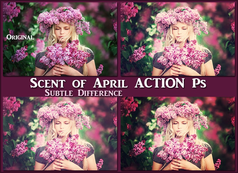 Scent of April ACTION Ps