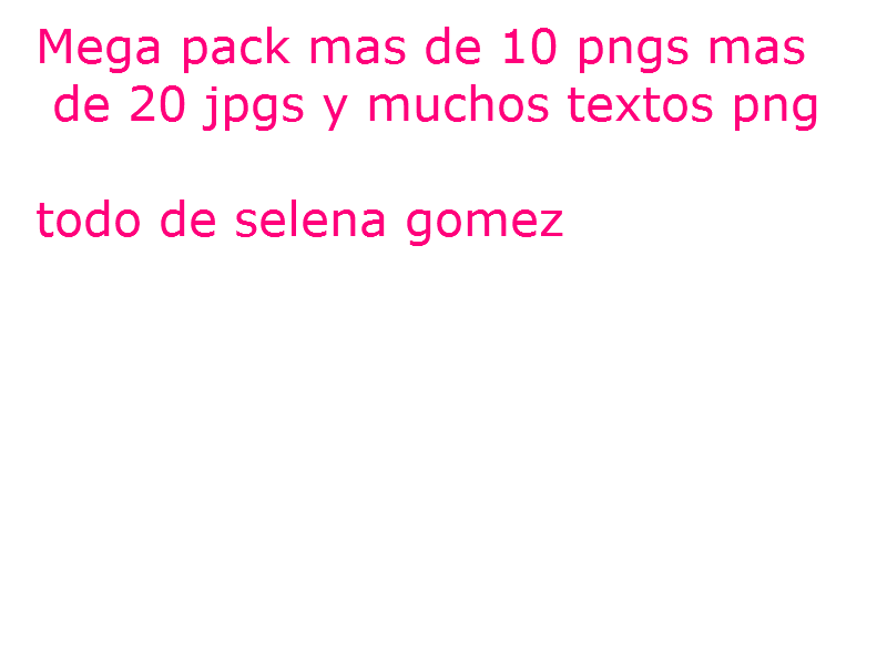 Mega pack de selena gomez by camilasa on DeviantArt