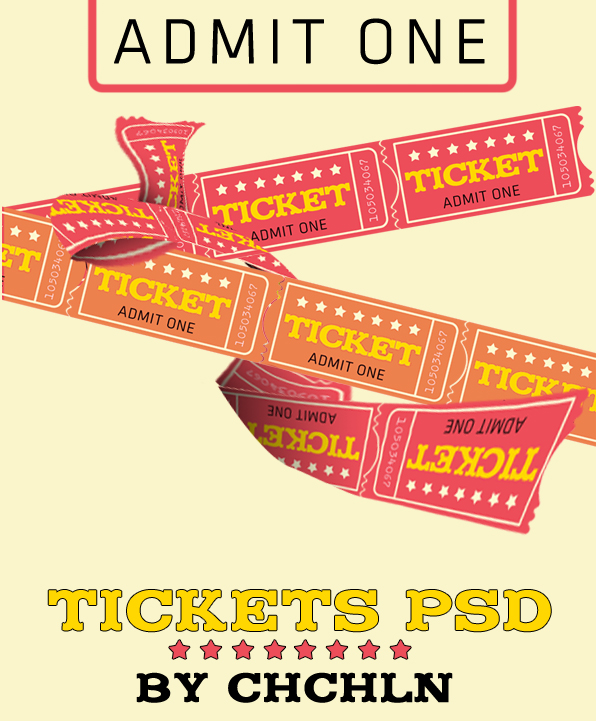Tickets PSD