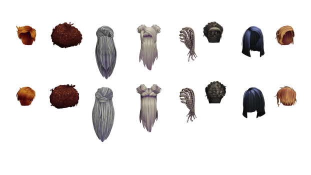 [shadowlands] Human Female Hairs