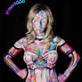 Video Emma Frost Bodypaint