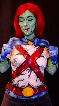 Miss Martian Bodypaint - Video
