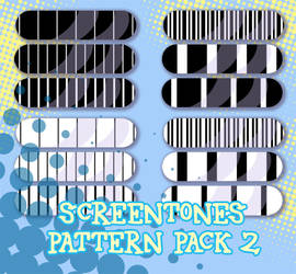 Screentones Pattern Pack 2