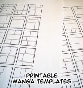 Printable Manga Templates