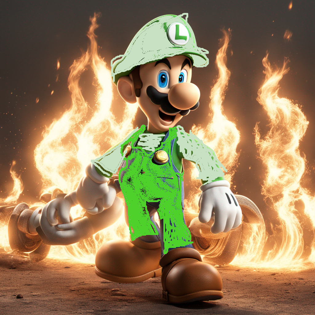 fire luigi by mario316f on DeviantArt
