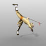 Cloth Simulation-Shaolin Monk