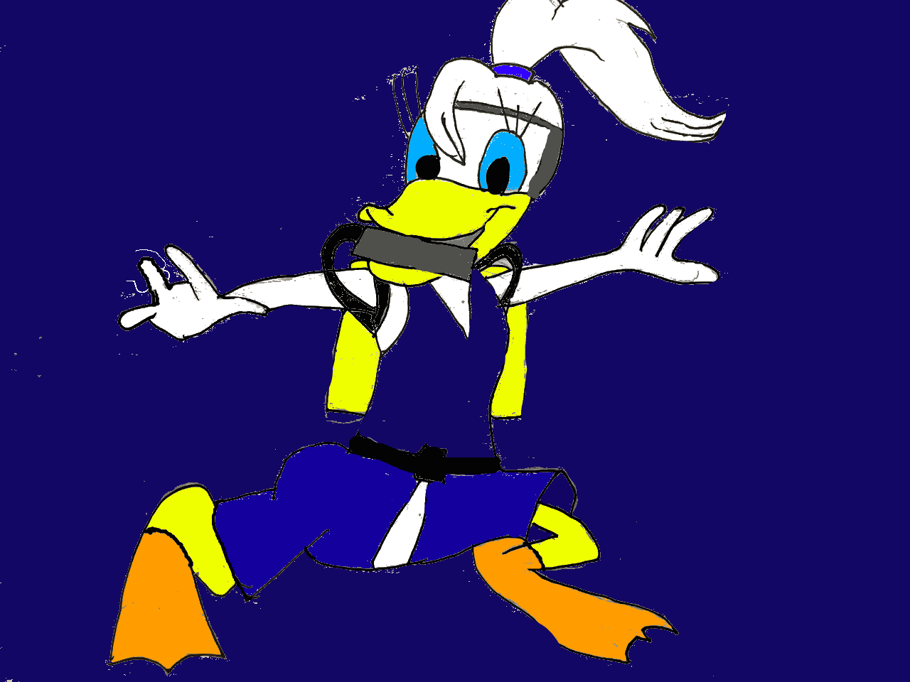 Daisy Duck Scuba by JacobSantos30 on DeviantArt