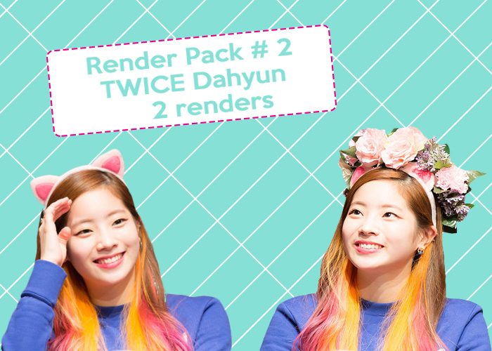 Render Pack  # 2: TWICE DAHYUN