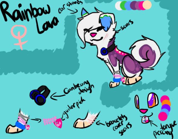 Rainbow Lava new Ref