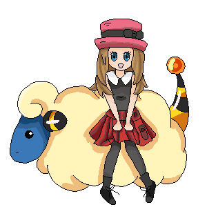 Request: Pokemon Serena Click for Animation by Willow-Fuyu on DeviantArt.