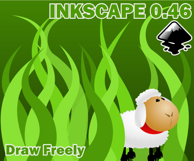 inkscape aboutscreen - sheepie