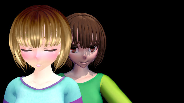 Frisk and Chara by reignsiojo on DeviantArt