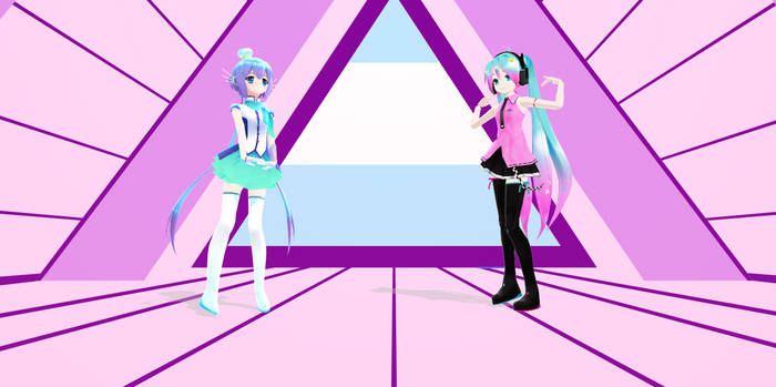 Poses Me! Me! Me! MMD -DL-