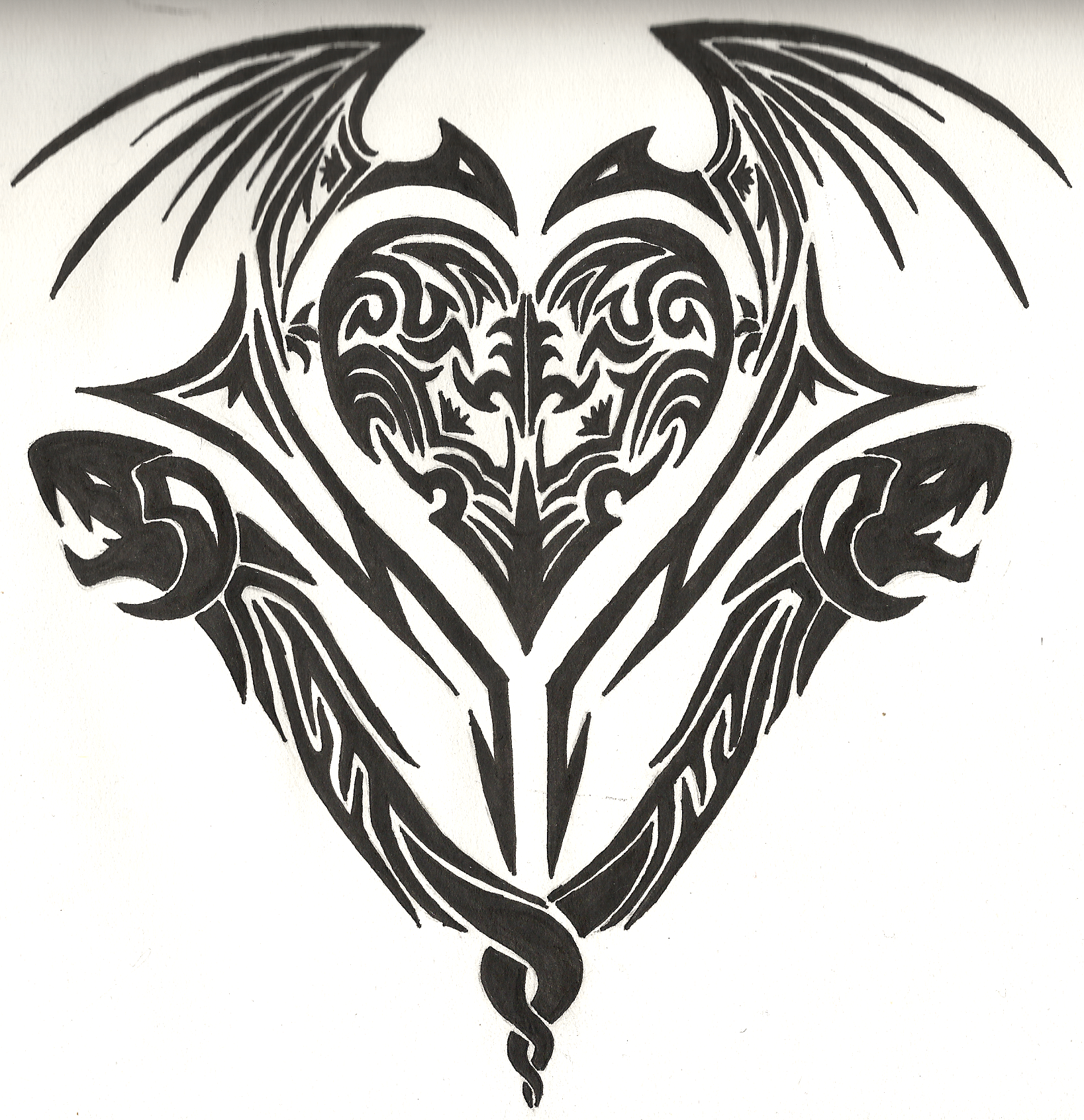 Birds And Serpents Tattoo Design By Engineerx On Deviantart
