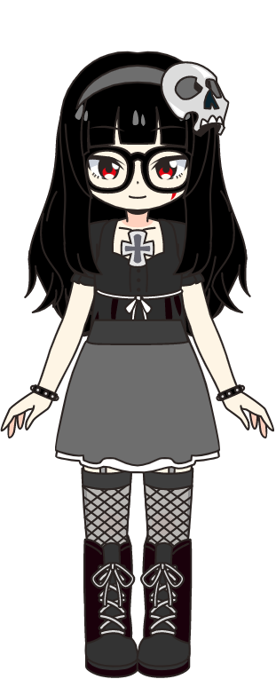 My Goth Clone (PNG) by Shiningstar33 on DeviantArt