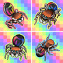 Rainbow Jumping Spider avatars