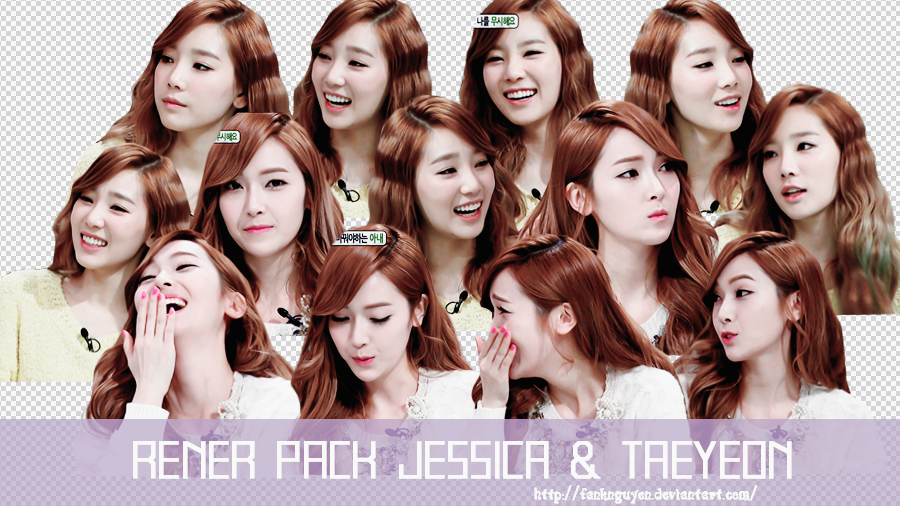 RENDER PACK JESSICA  AND TAEYEON