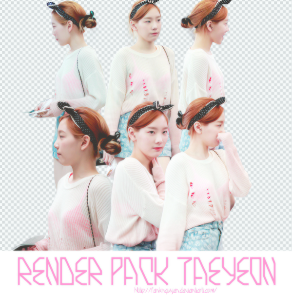 RENDER PACK TAEYEON #5