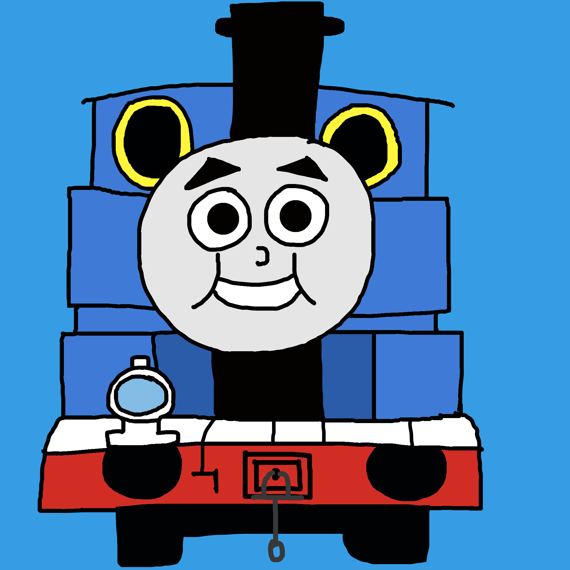 Thomas The Tank Engine (Front) by ShamarTeen2009 on DeviantArt