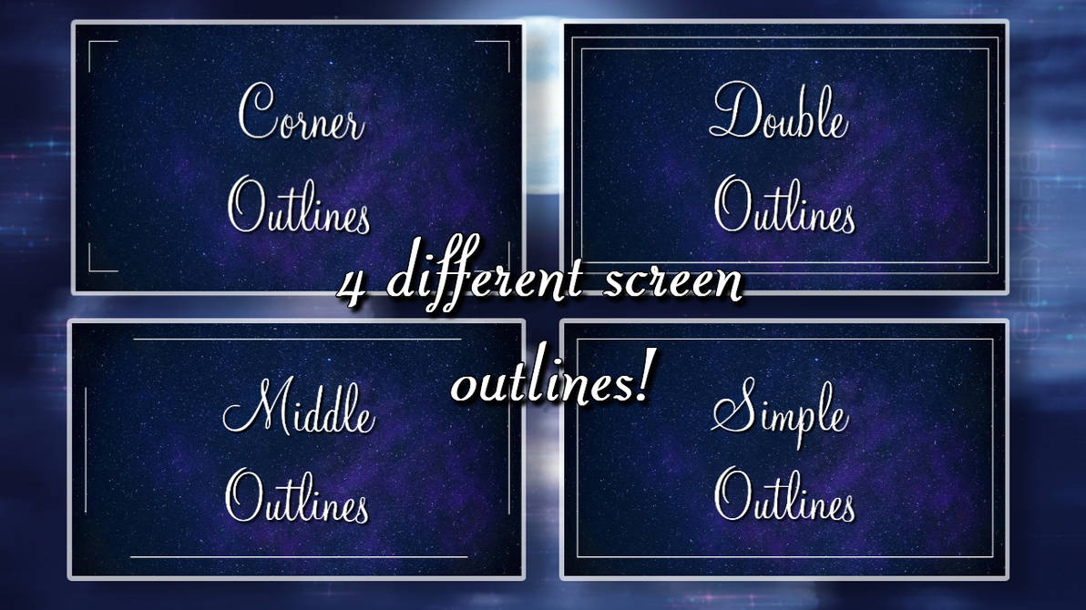 [MMD EFFECT] Screen Outlines 2 - DOWNLOAD! by MikunaMai on DeviantArt